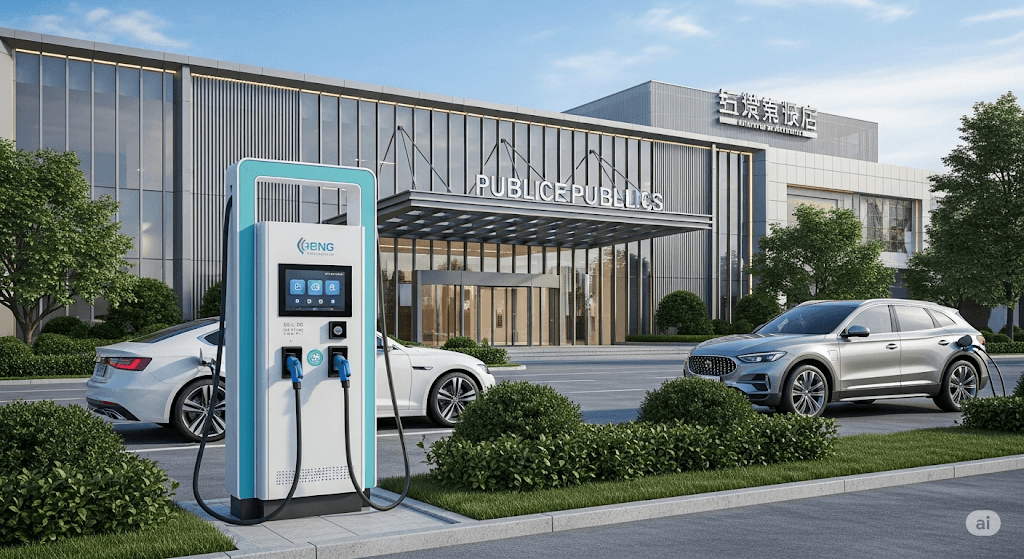 Bornes de recharge pour établissements publics