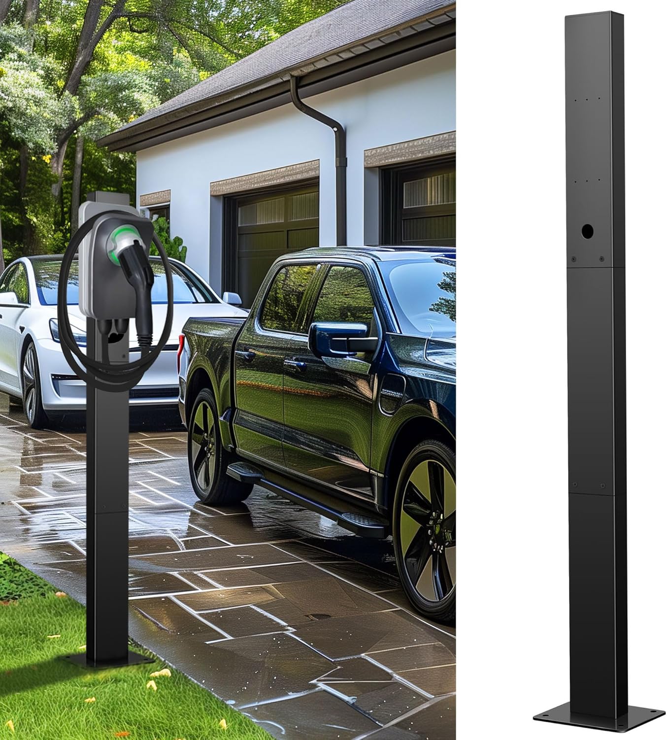 Ufixed Borne de Recharge avec Toit