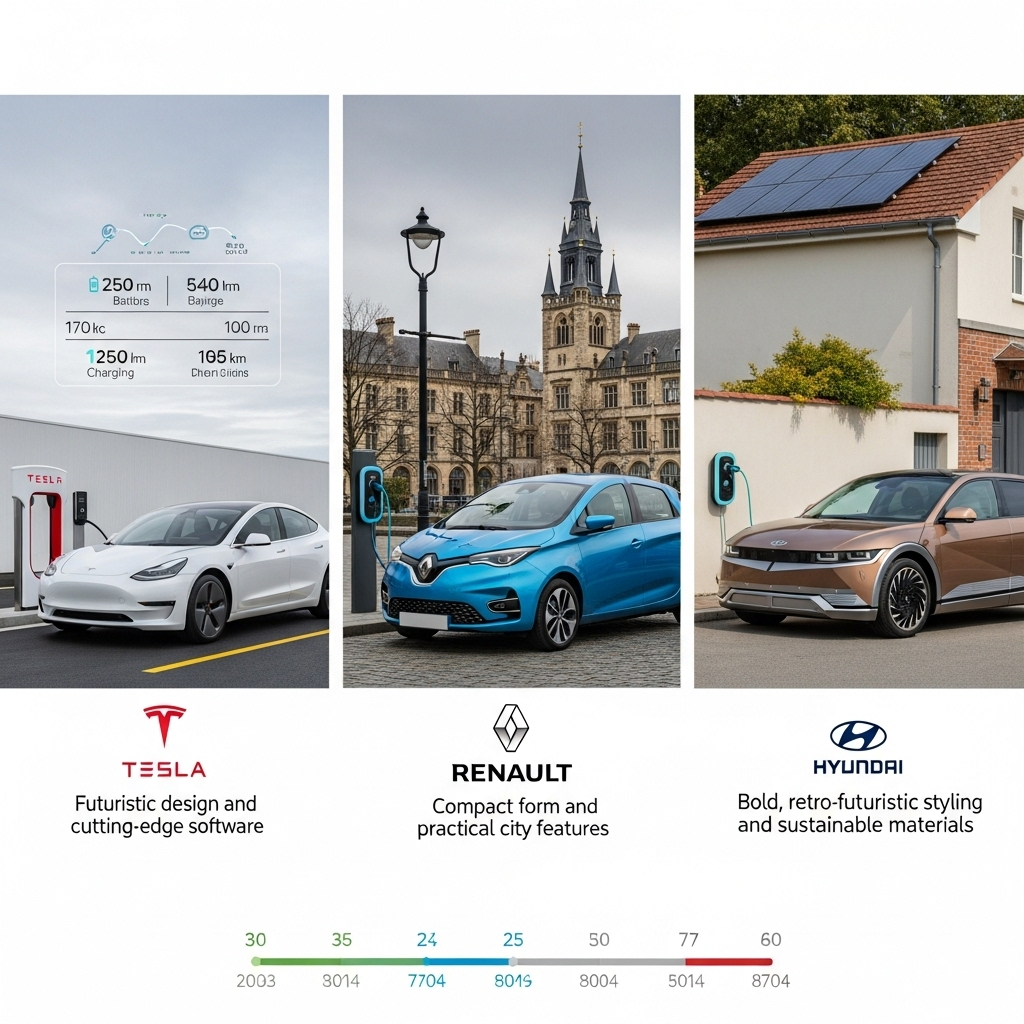 Les vraies différences entre Tesla, Renault, Hyundai et les autres marques